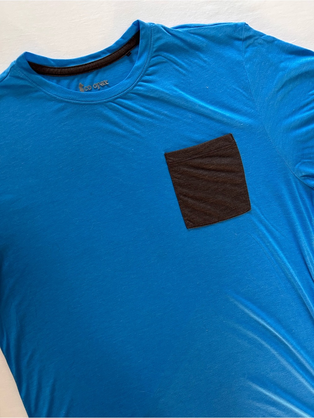 Cotopaxi Blue Pocket Tee XL Outdoor Adventure Performance Shirt